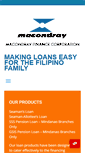 Mobile Screenshot of macondrayfinance.com.ph